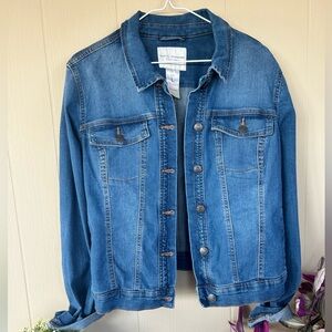 LIKE NEW Social Standard by Sanctuary Classic Blue Denim Jacket - Women's